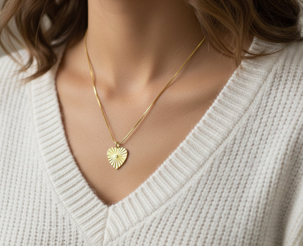 Luminous Heart Necklace