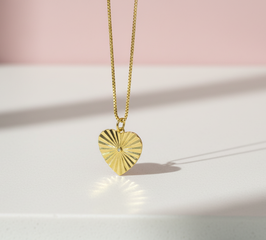 Luminous Heart Necklace