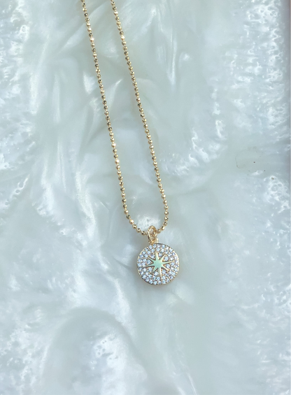 Crystal Compass Necklace
