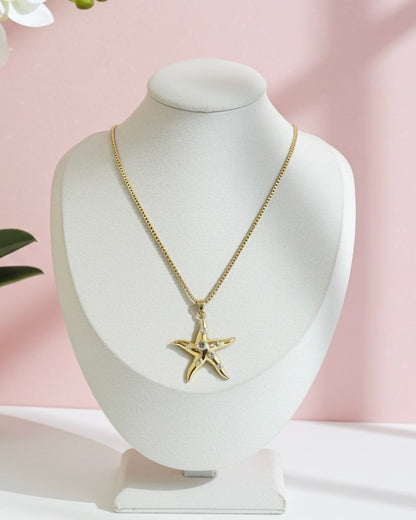 Statement Starfish Necklace