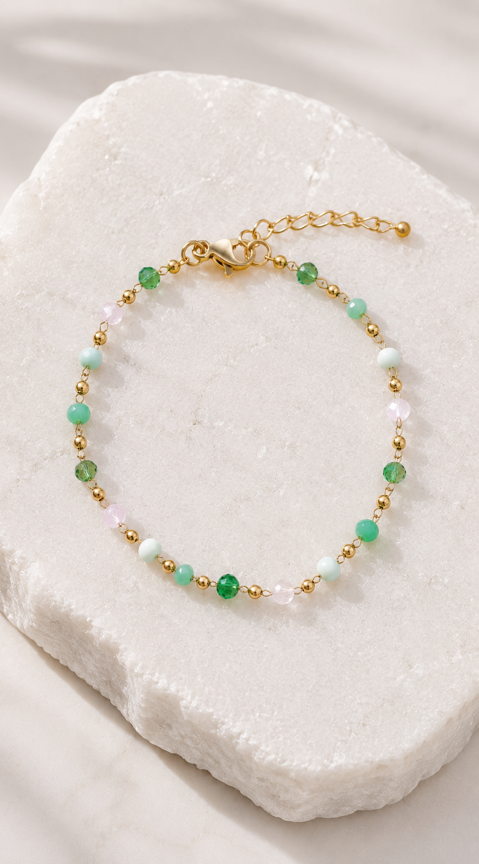 Rondelle Jade Bracelet