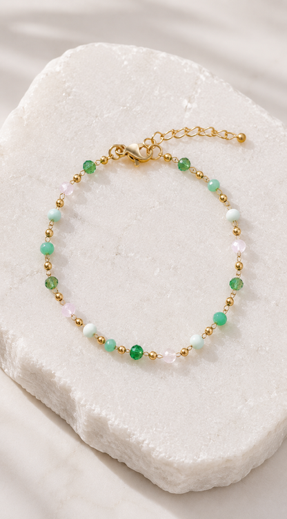 Rondelle Jade Bracelet