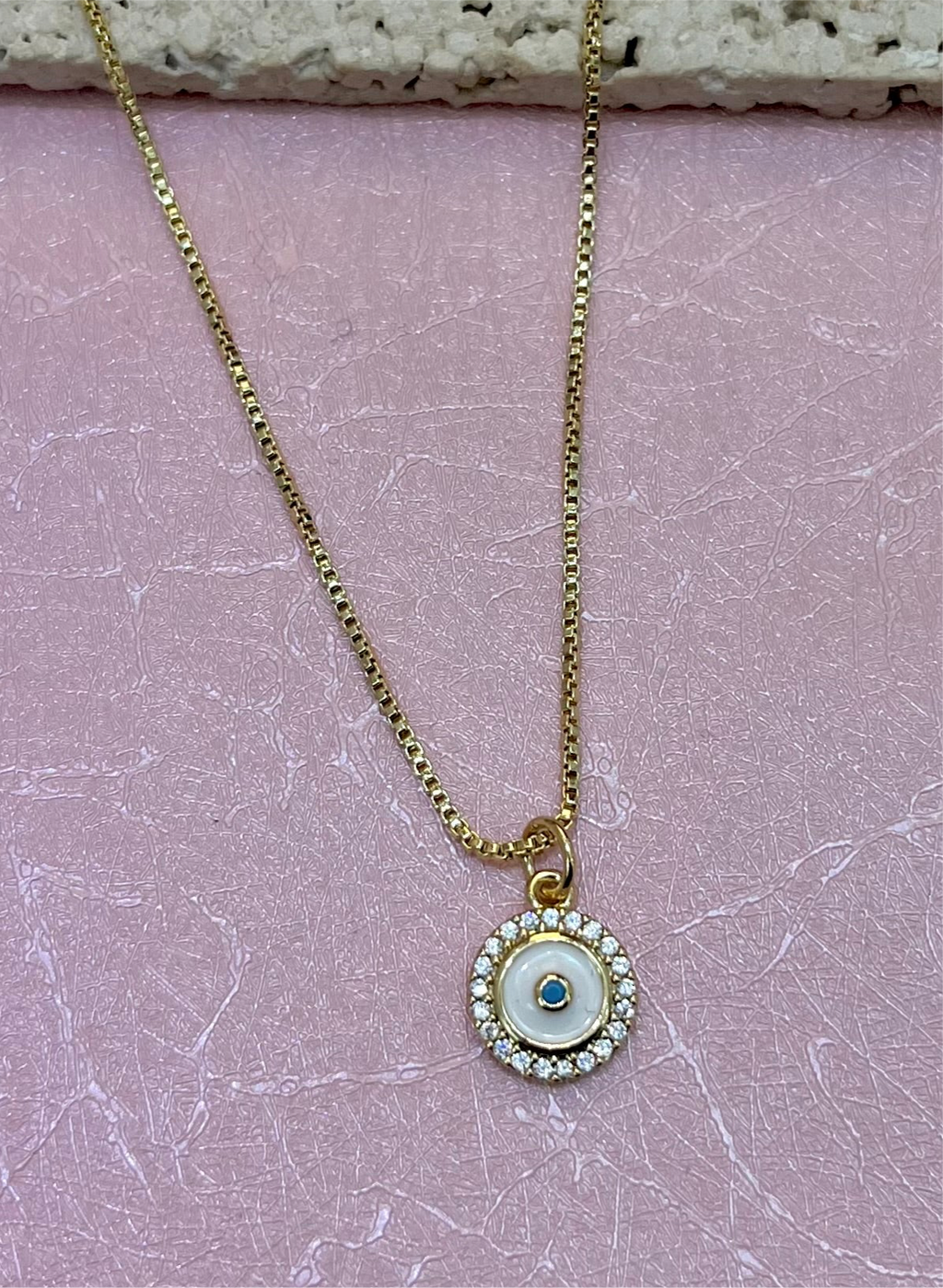 Ocean Evil Eye Necklace