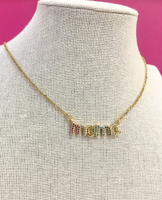 Rainbow Mama Necklace