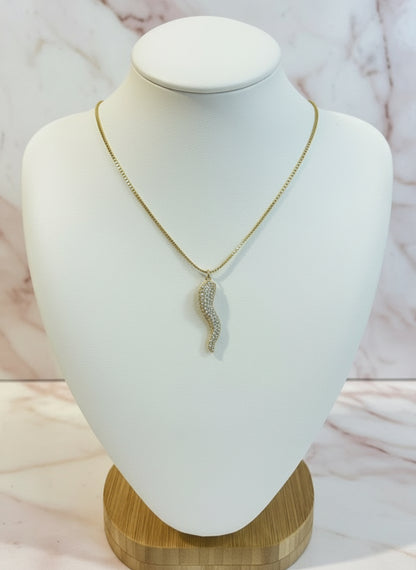 Starlit Cornicello Necklace