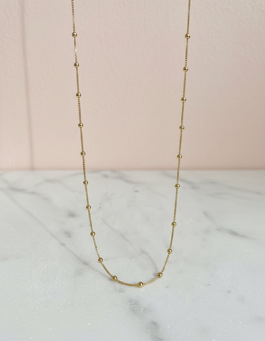 Gold Dotted Chain