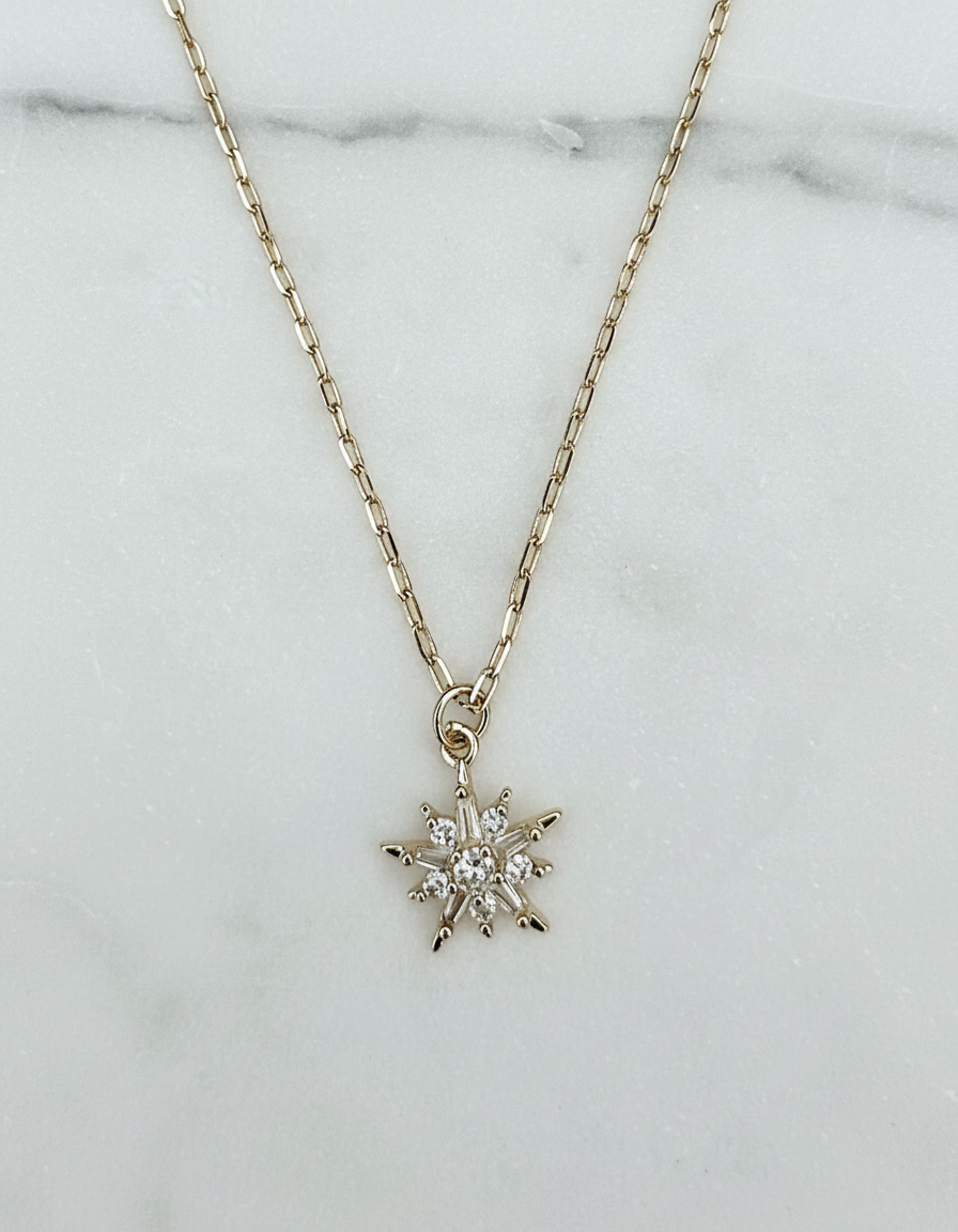Sparkle Star Necklace