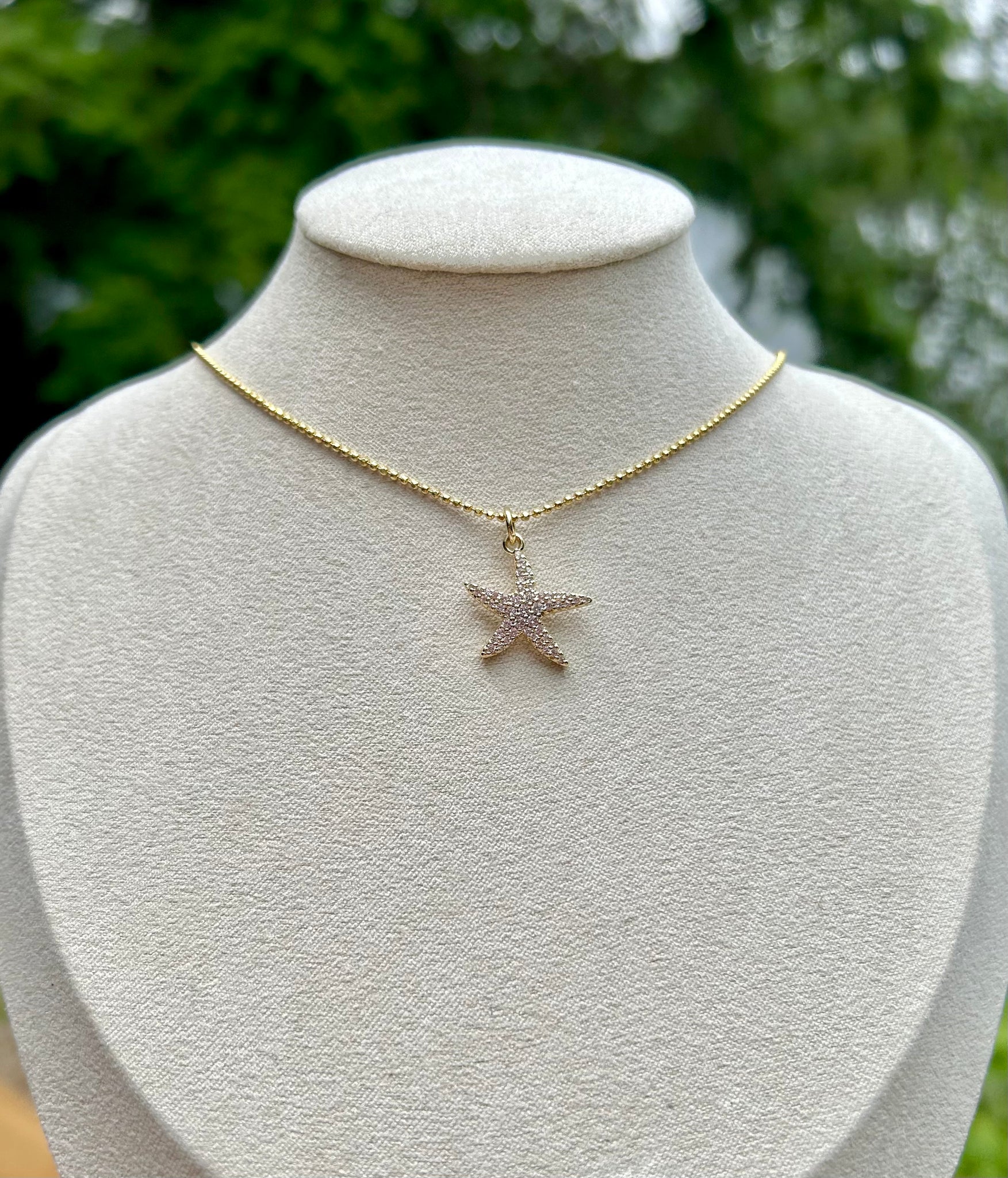 Happy Starfish Necklace