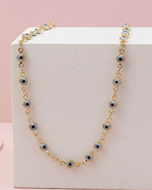 Halo Evil Eye Bracelet