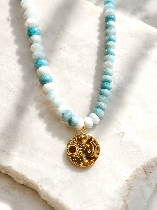 Aquamarine Skies Necklace