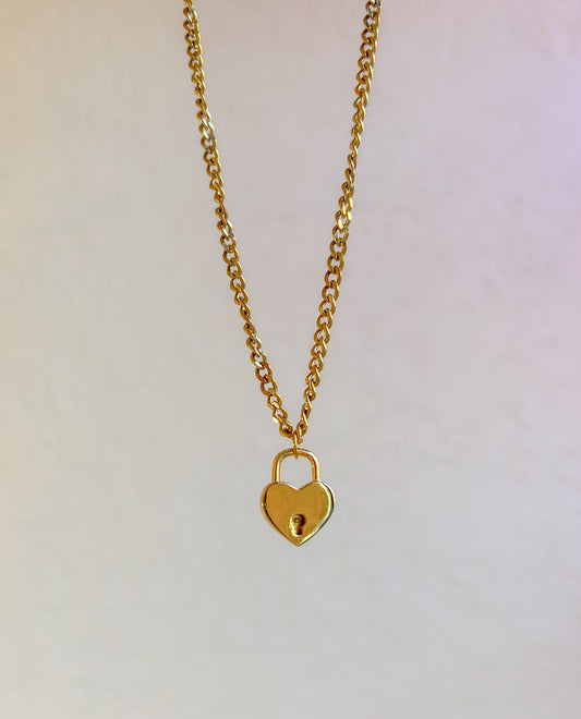 Locked Heart Choker