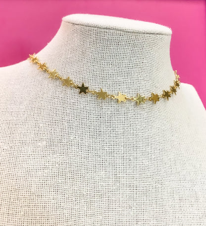 Gold Star Choker