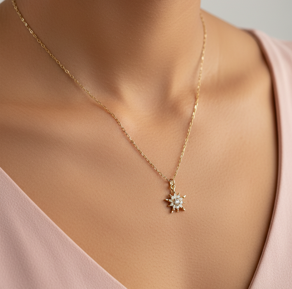 Sparkle Star Necklace