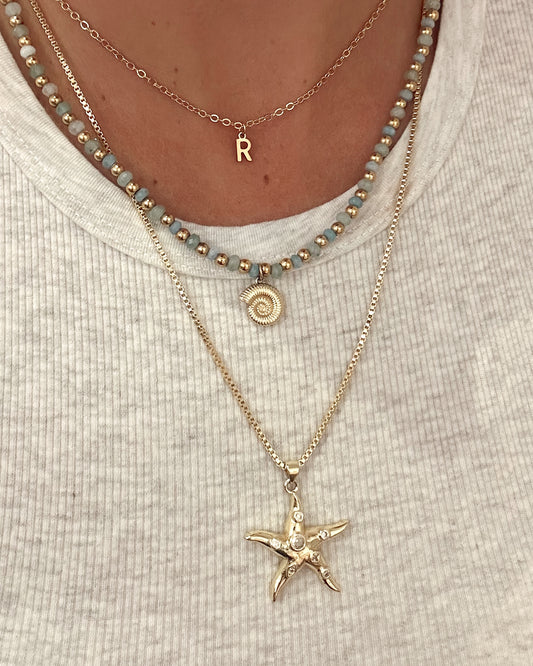 Statement Starfish Necklace