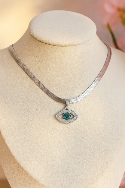 Serene Evil Eye Necklace