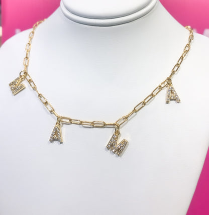 MAMA Zirconia Necklace