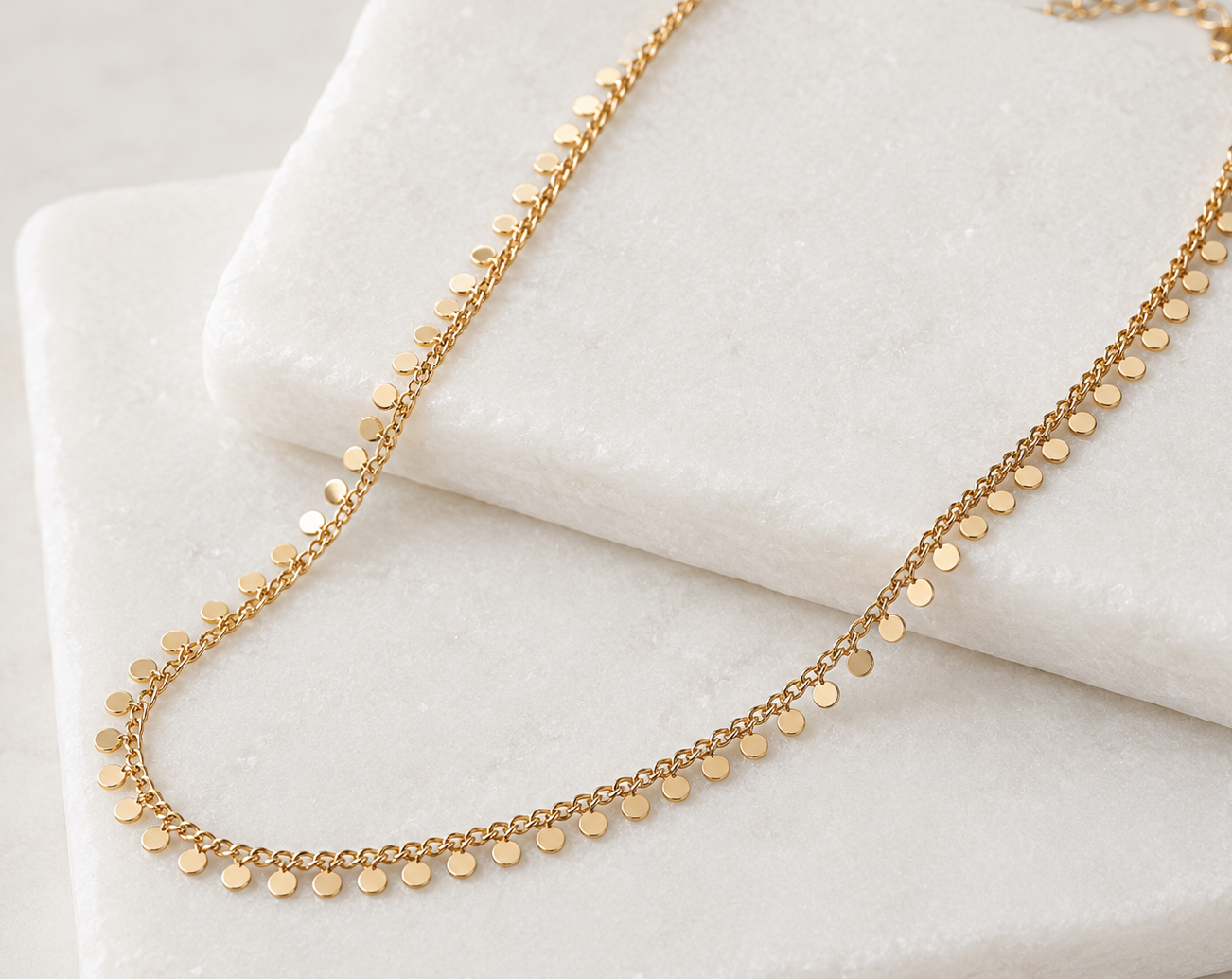 Soleil Disc Necklace/Choker