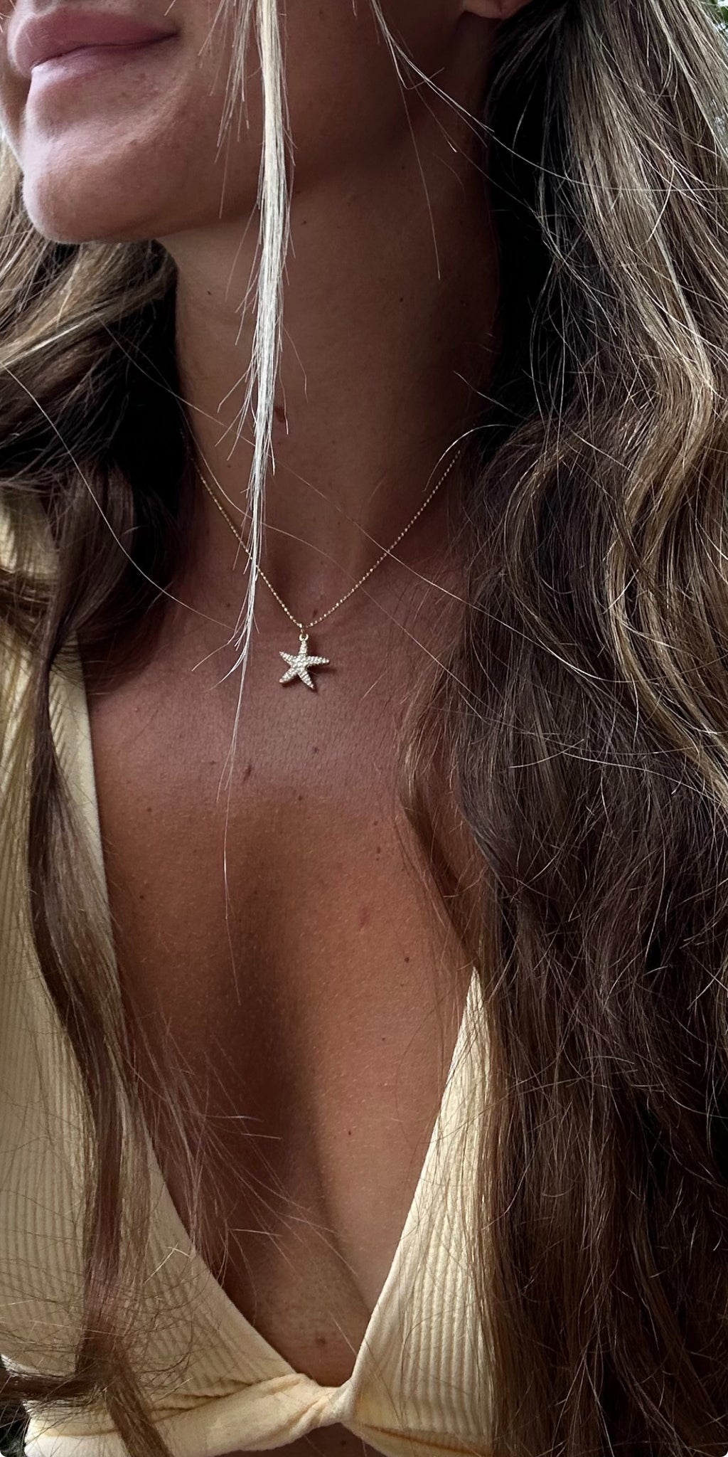 Happy Starfish Necklace