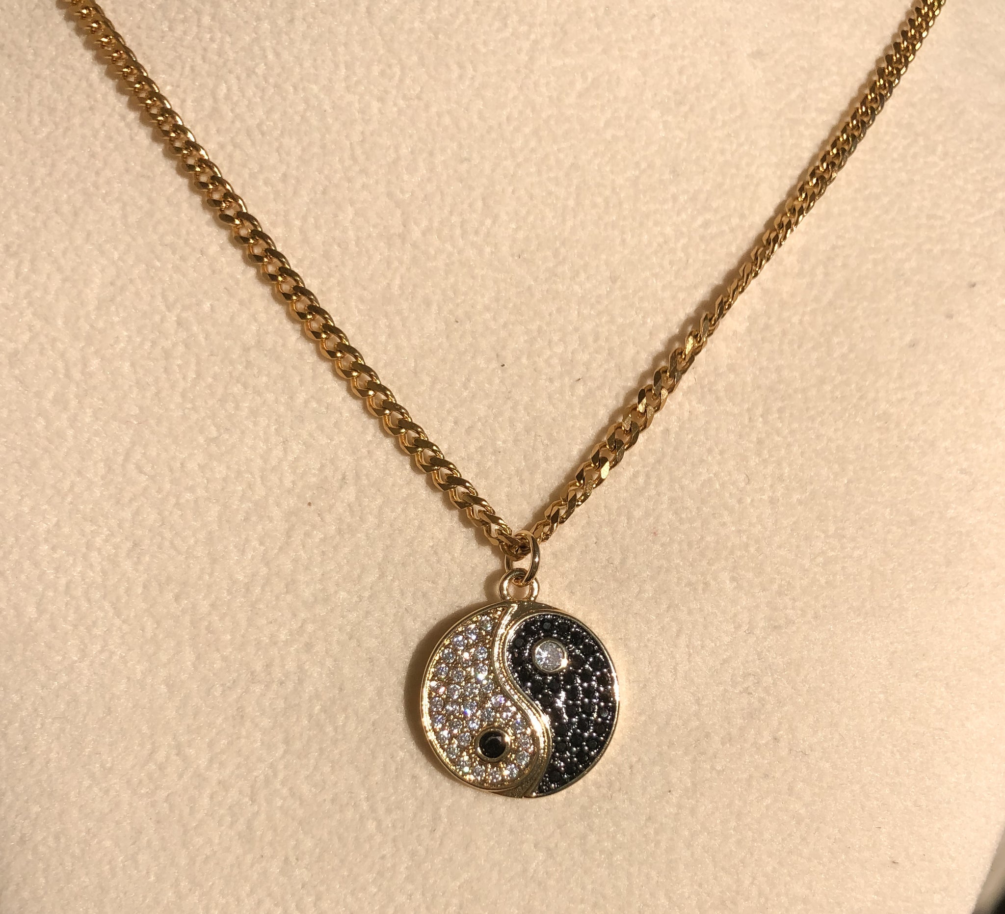 Yin Yang Coin Necklace