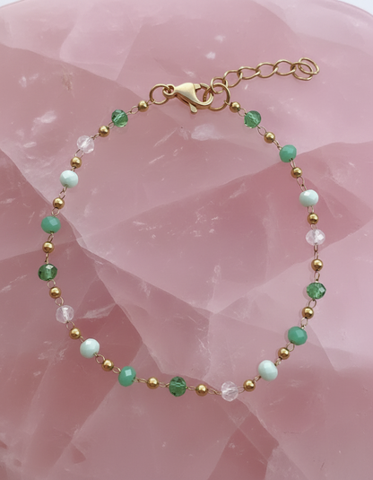 Rondelle Jade Bracelet