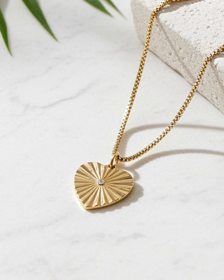 Luminous Heart Necklace