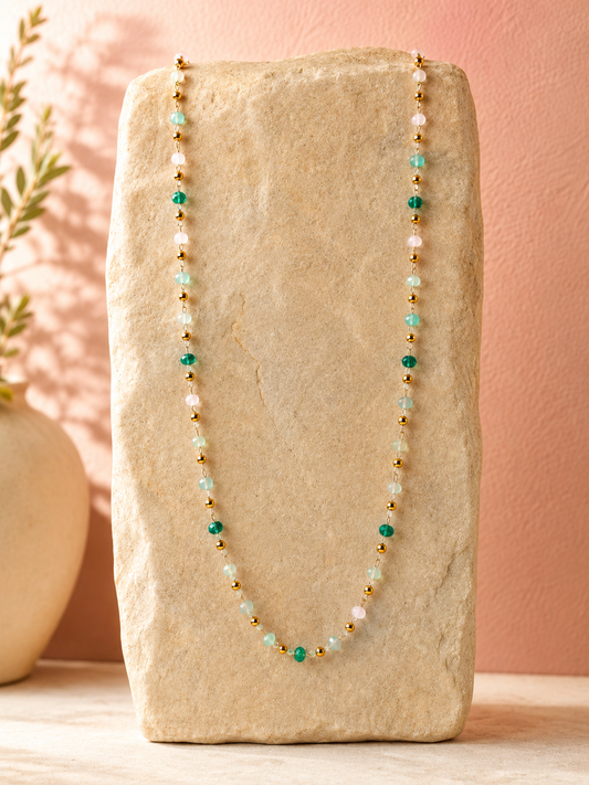 Rondelle Jade Necklace