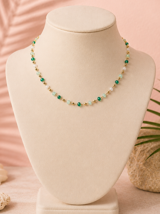 Rondelle Jade Necklace