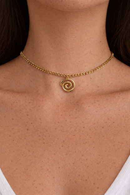 Golden Spiral Choker