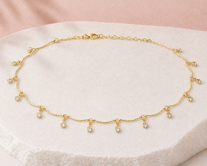 Starlight Droplet Choker