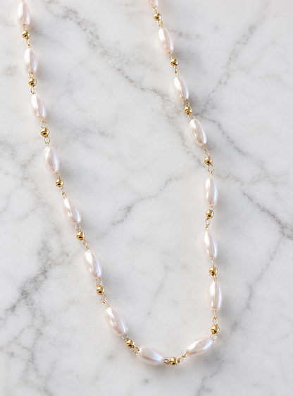 Satellite Pearl Choker