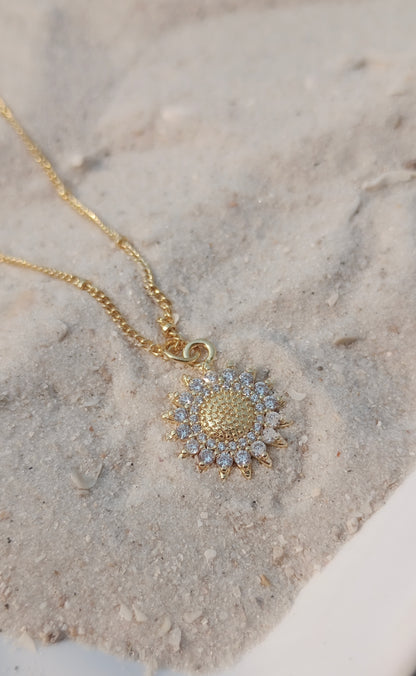 Radiant Sunflower Necklace