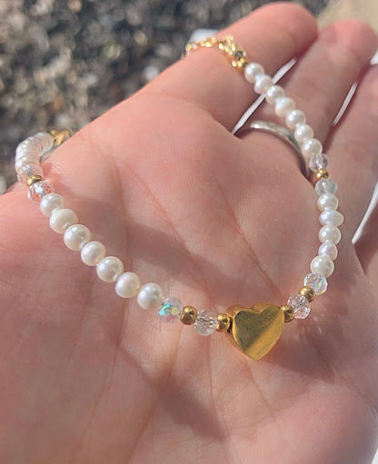 Lila Pearl Choker