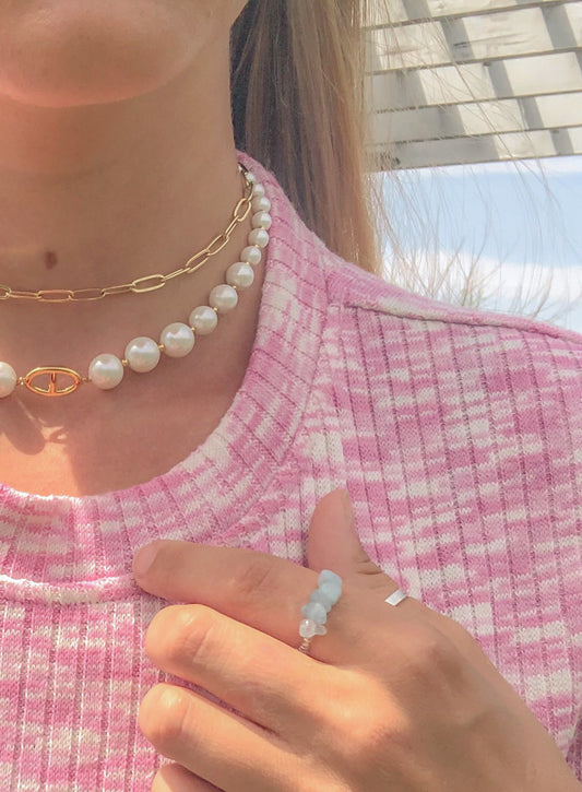 Chunky Pearl Choker