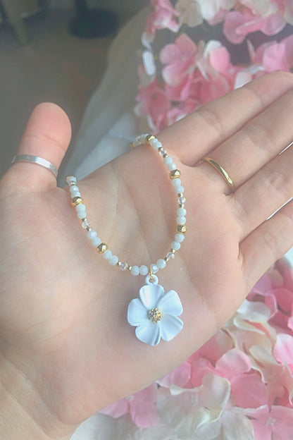 Dahlia Daisy Necklace