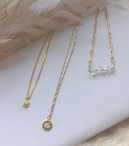 Natural Crystal Chip Choker