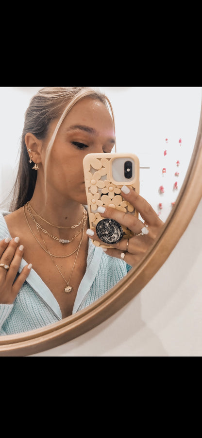 Natural Crystal Chip Choker