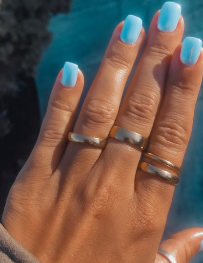 Gold Layering Band