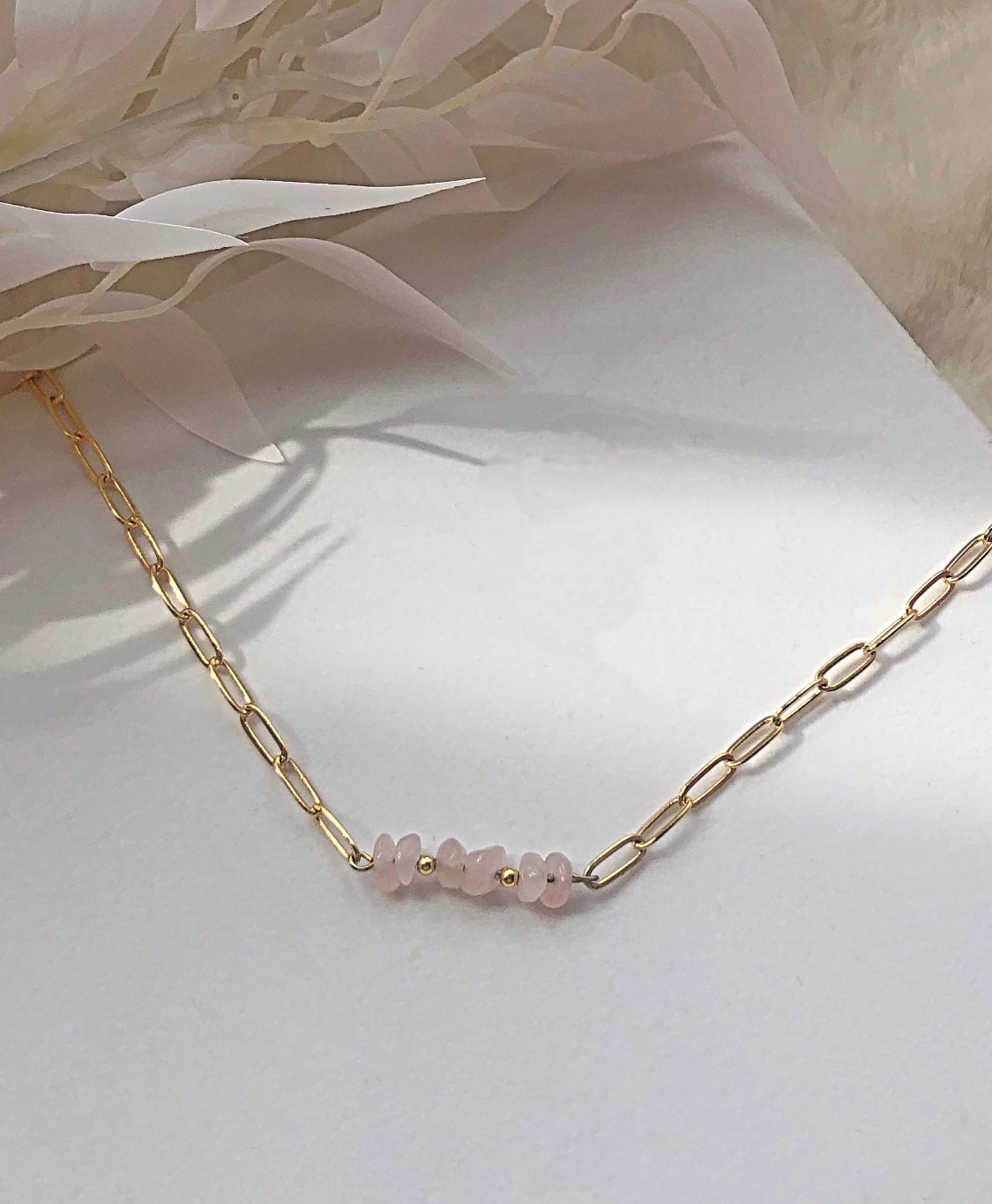 Natural Crystal Chip Choker