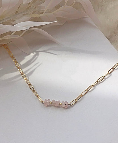 Natural Crystal Chip Choker