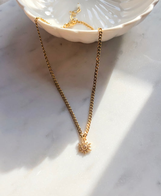 Spiral Sun Choker