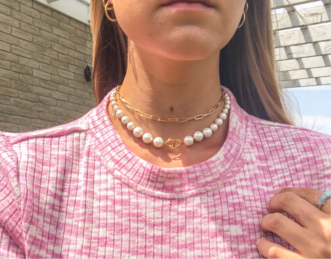Chunky Pearl Choker