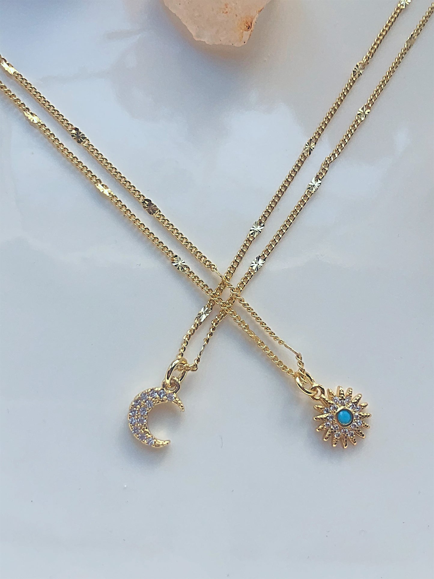 Turquoise Sun Necklace