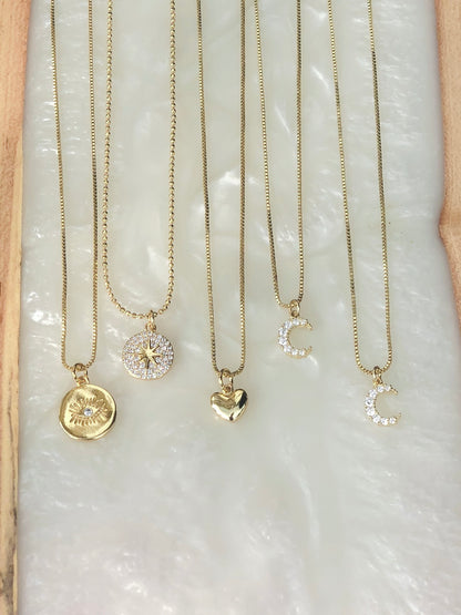 Crystal Compass Necklace