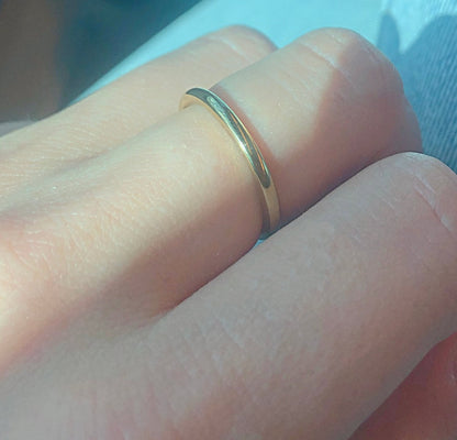 Gold Layering Band